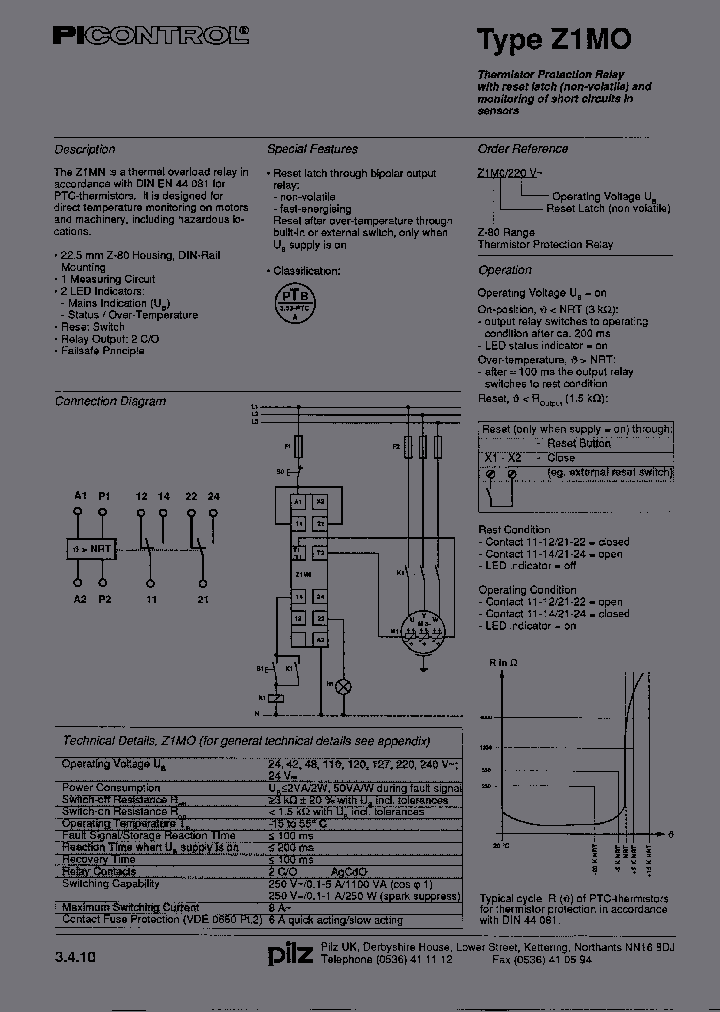 679430Z1MO110VAC_2231609.PDF Datasheet