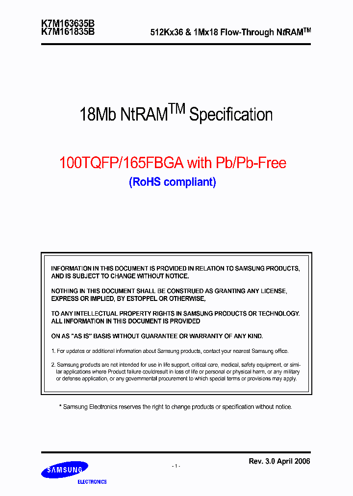 K7M163635B-PC65_2232777.PDF Datasheet