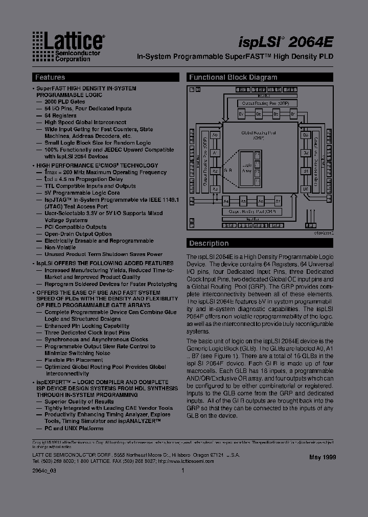 ISPLSI2064E-200LT_2232929.PDF Datasheet