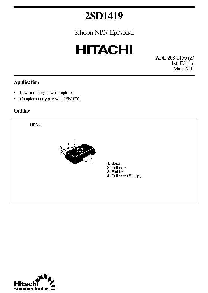 2SD1419DE_2233232.PDF Datasheet