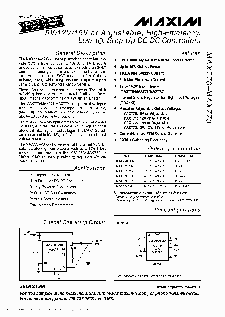MAX770-MAX773_2233849.PDF Datasheet