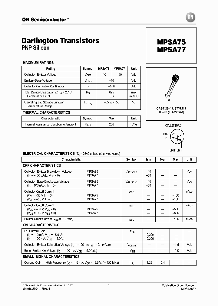 MPSA75-D_2233763.PDF Datasheet