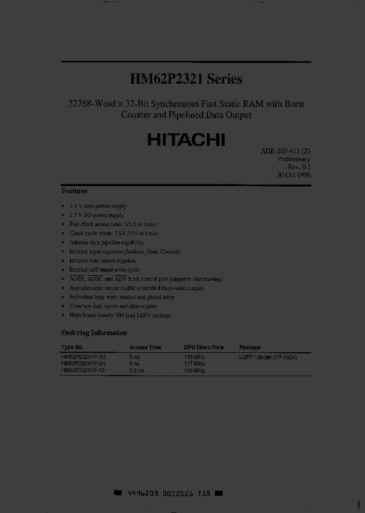 HM62P2321FP-7H_2234187.PDF Datasheet
