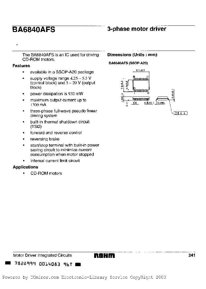 BA6840AFS_2235903.PDF Datasheet