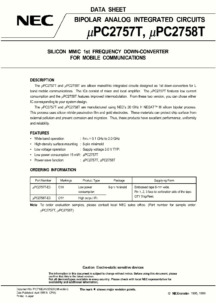 UPC2757T-E3_2234220.PDF Datasheet