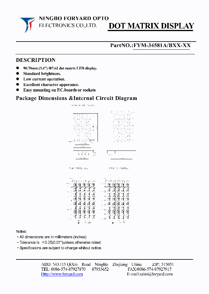 FYM-34581AXX-0_2236763.PDF Datasheet