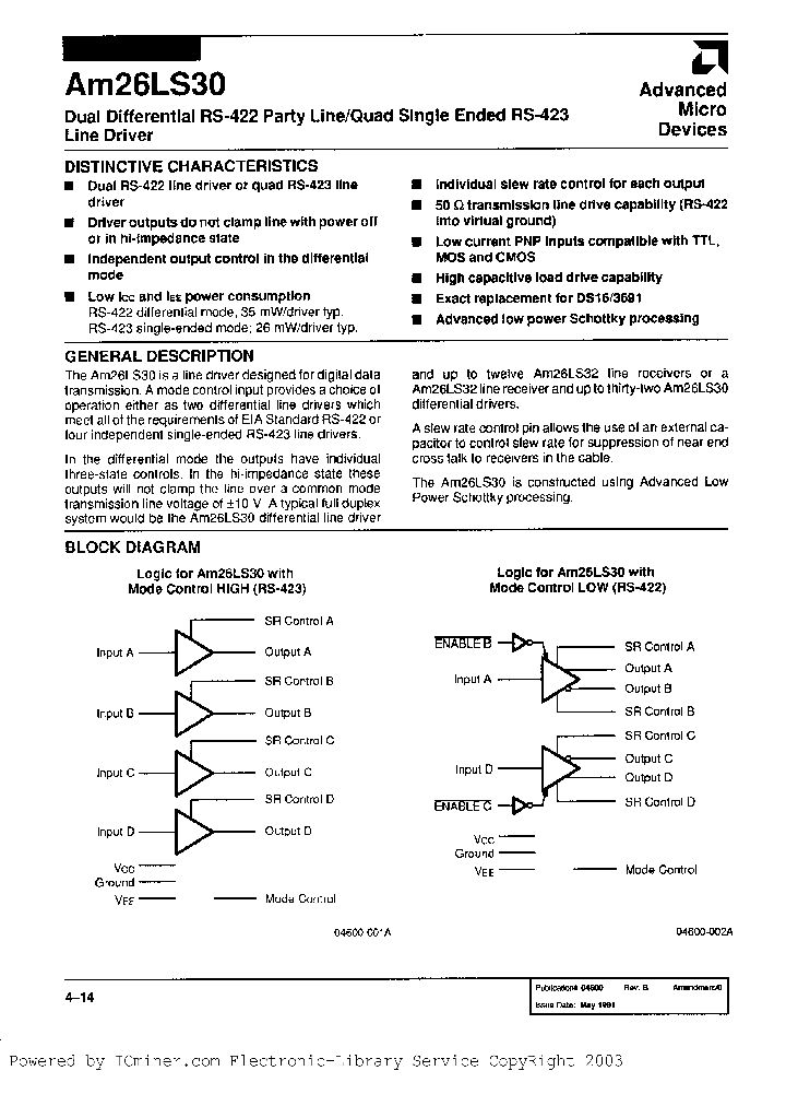 AM26LS30XM_2237293.PDF Datasheet