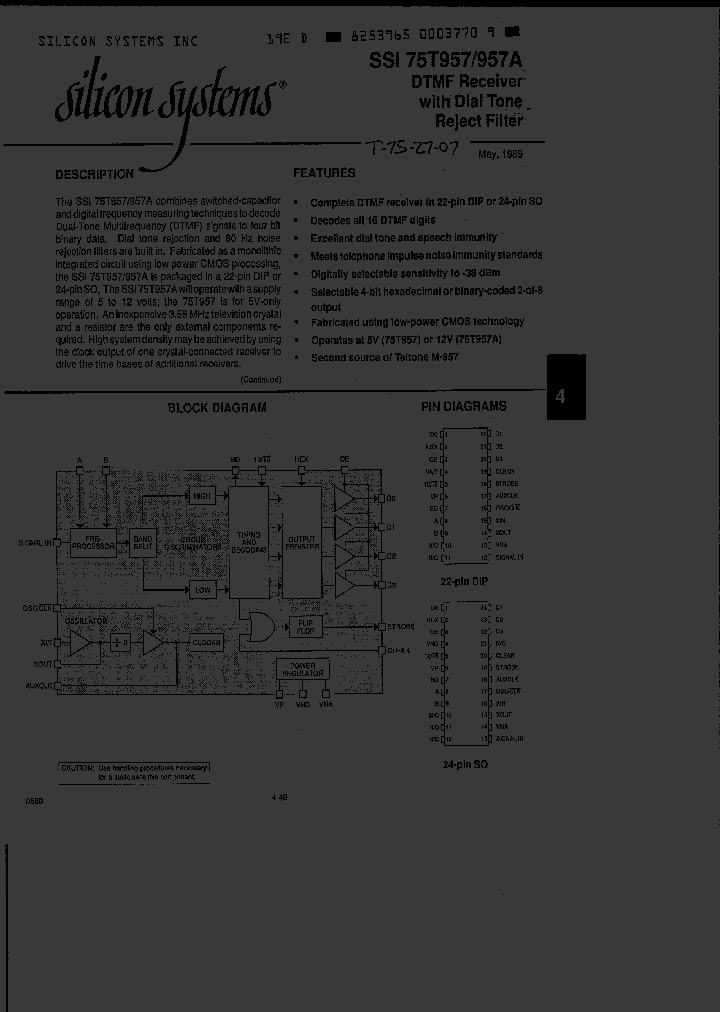 SSI75T957A-IP_2234344.PDF Datasheet
