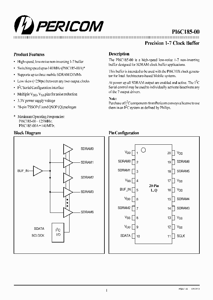 PI6C185-00AQ_2237273.PDF Datasheet
