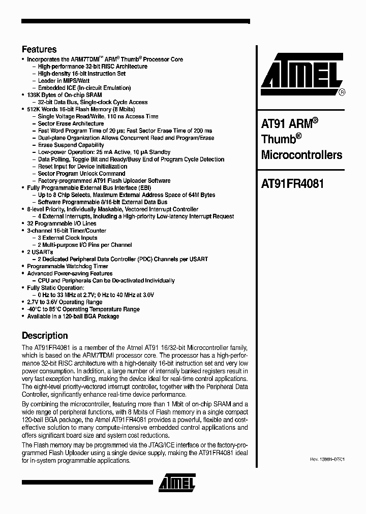 AT91FR4081-40CI_2236580.PDF Datasheet