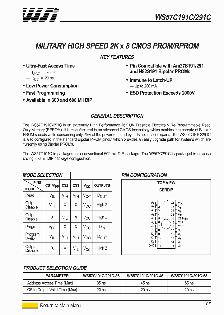 WS57C191C_2238536.PDF Datasheet