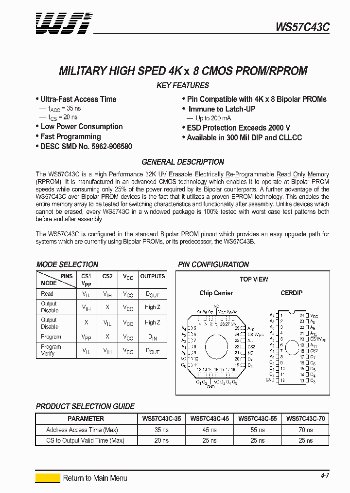 WS57C43C_2238540.PDF Datasheet
