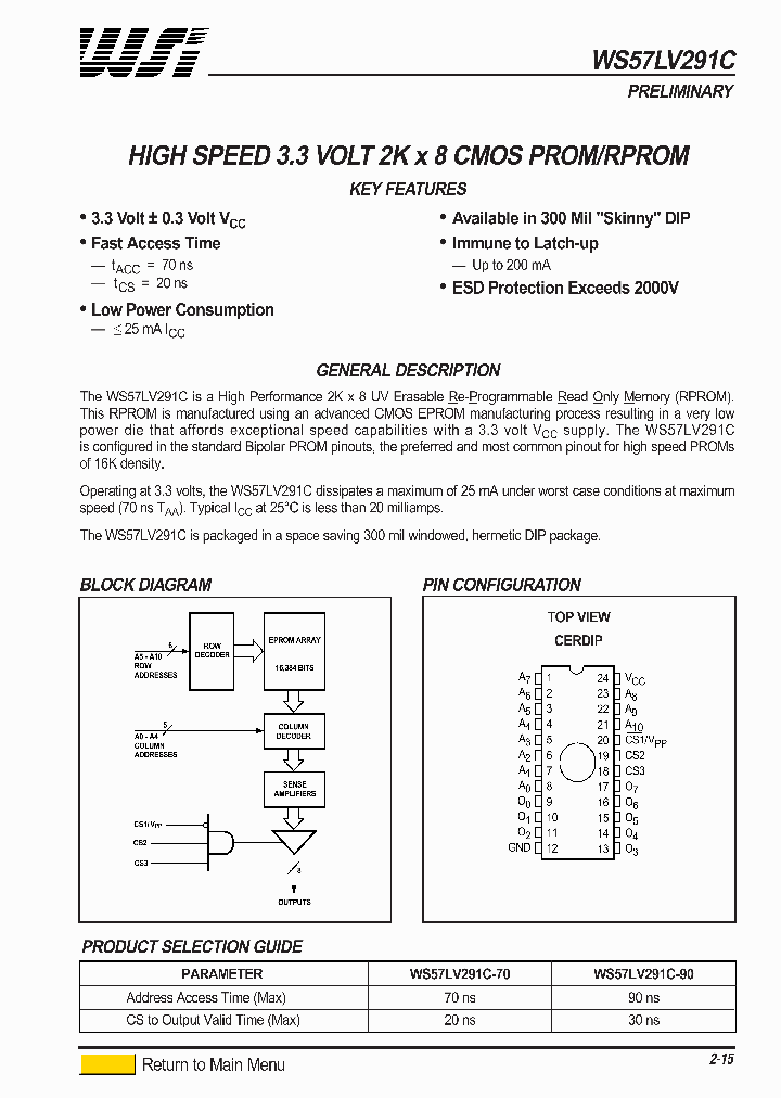 WS57LV291C_2238539.PDF Datasheet