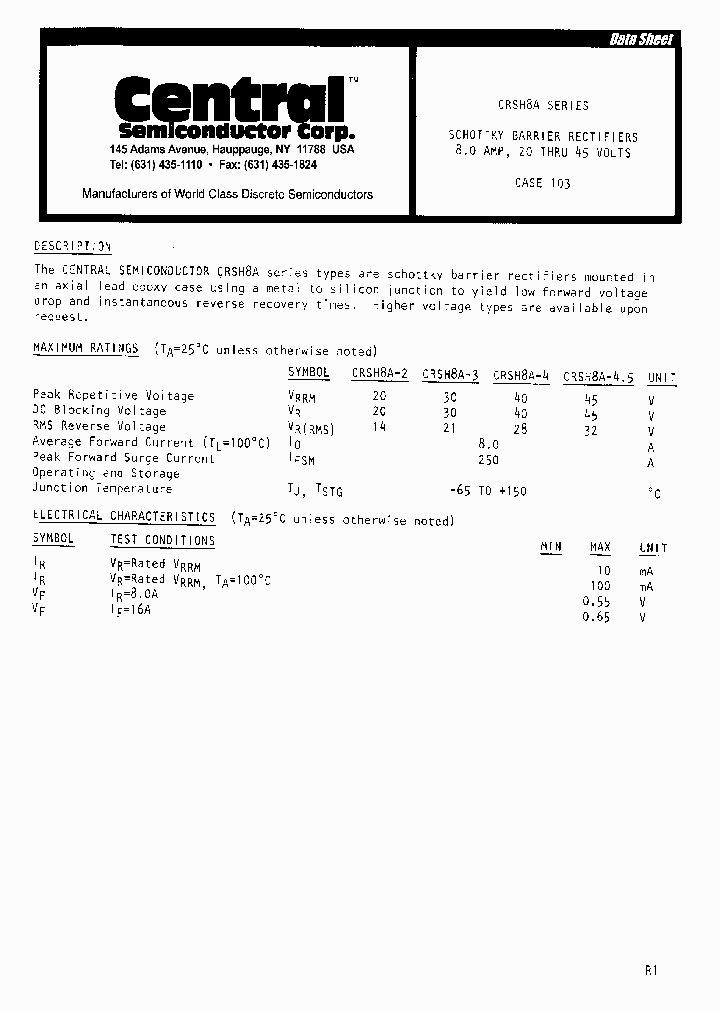 CRSH8A-3_2237995.PDF Datasheet