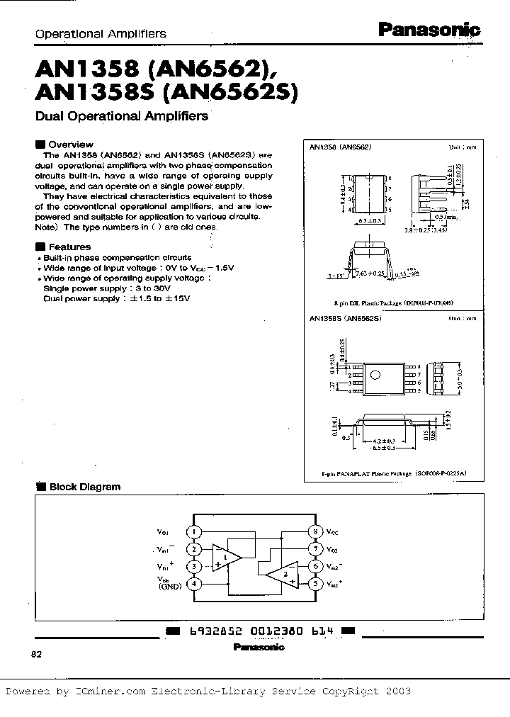 AN1358SAN6562S_2242036.PDF Datasheet