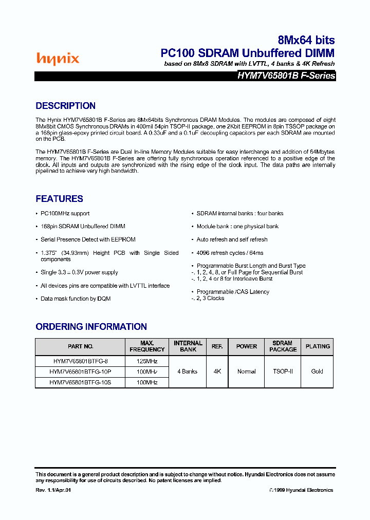 HYM7V65801BTFG-10S_2242084.PDF Datasheet