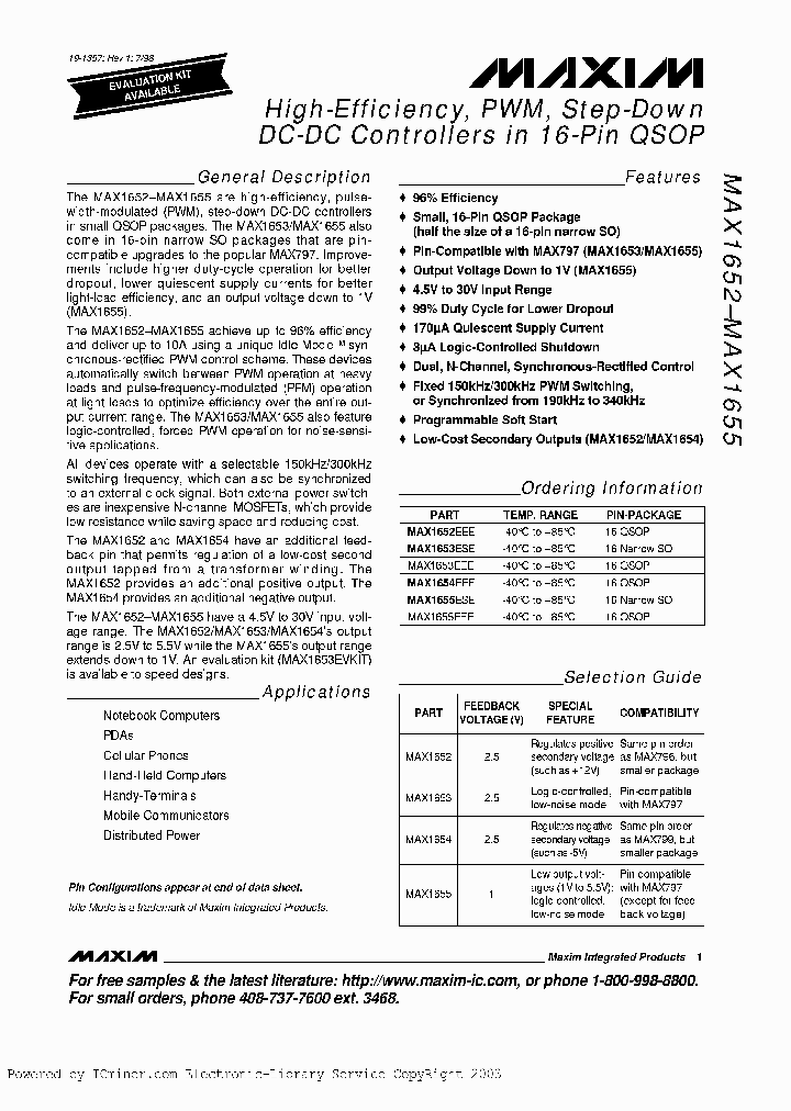 MAX16521655_2242308.PDF Datasheet