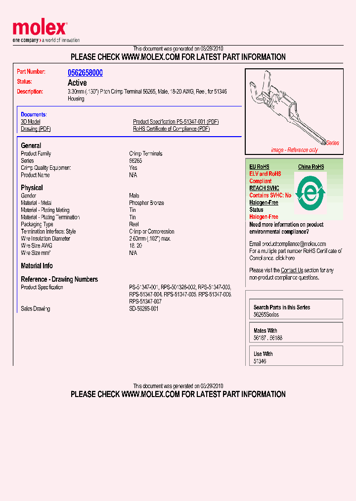 56265-8000_2241528.PDF Datasheet