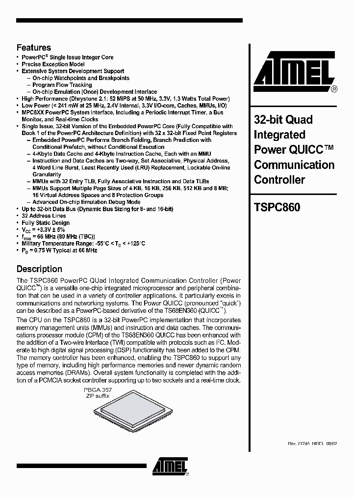 TSPC860_2243162.PDF Datasheet