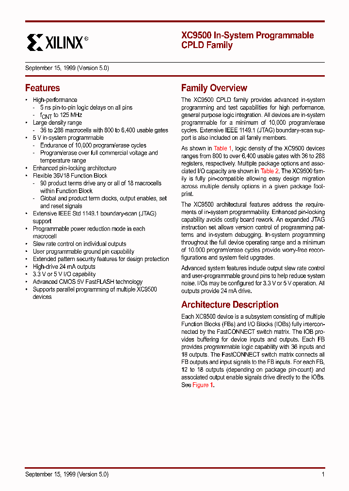 XC95288-15BG352C_2244877.PDF Datasheet