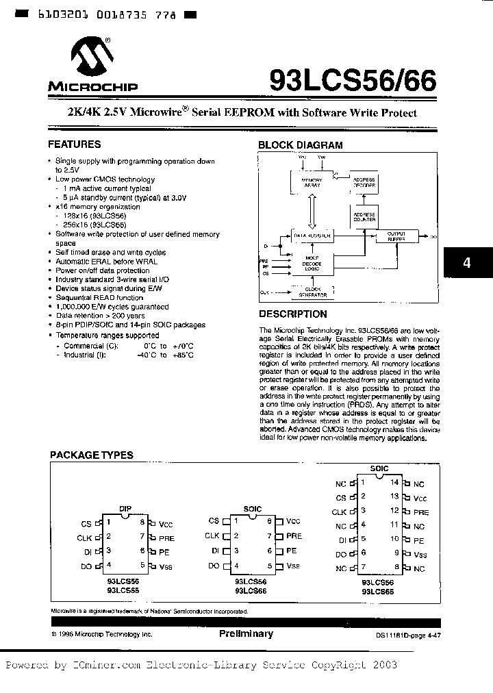 93LCS66SL_2243337.PDF Datasheet