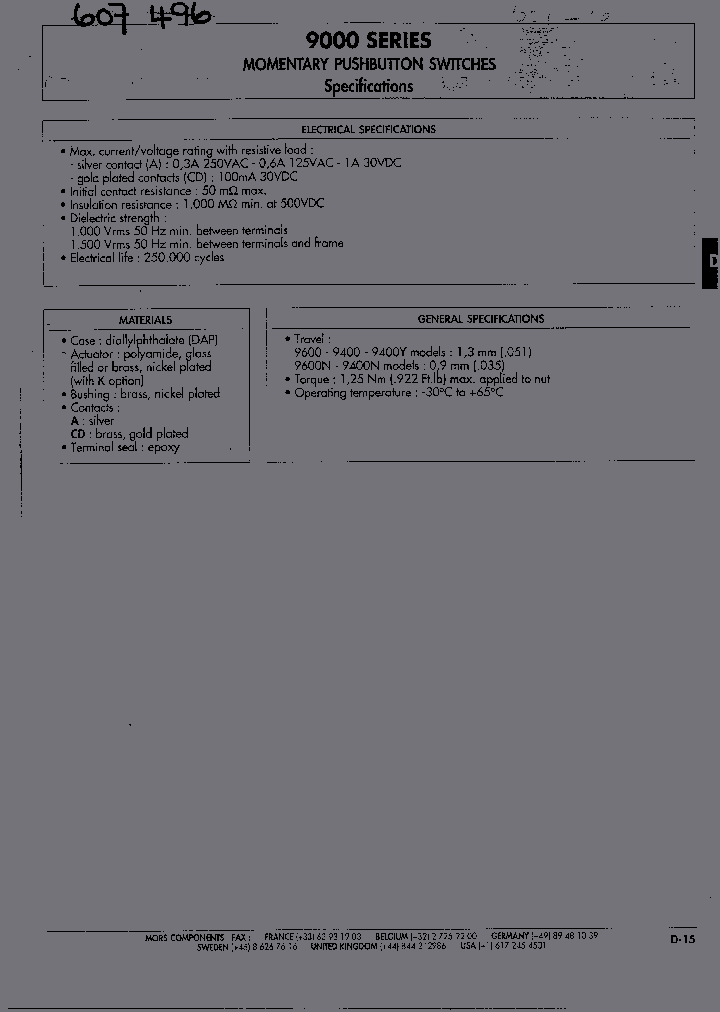 9635CDHARDINDIVIDBAG_2240290.PDF Datasheet