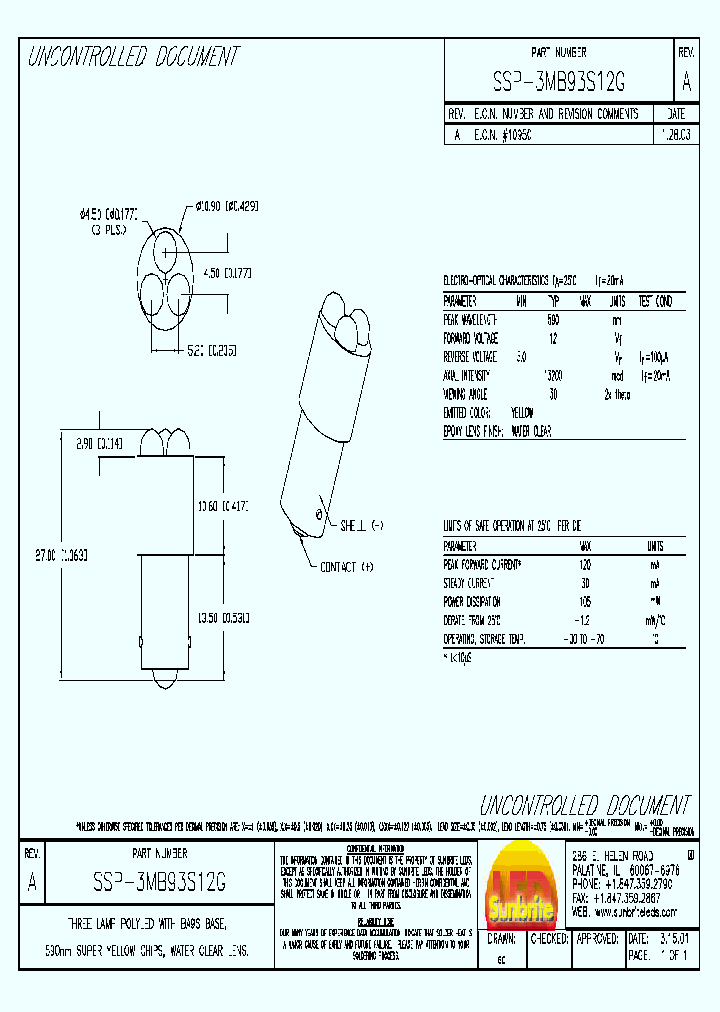 SSP-3MB93S12G_2244570.PDF Datasheet