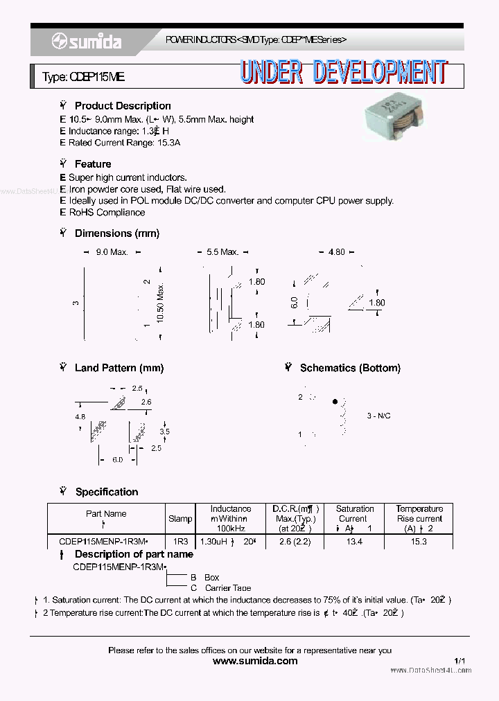 CDEP115ME_2241248.PDF Datasheet