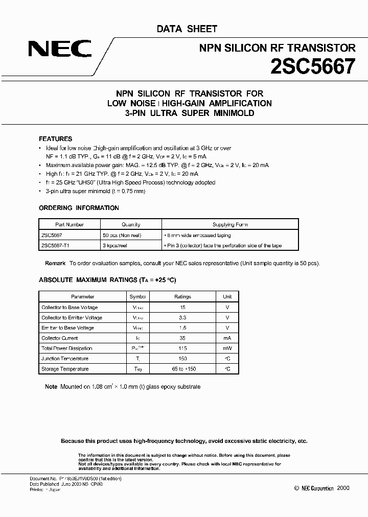 2SC5667NE66719_2244028.PDF Datasheet