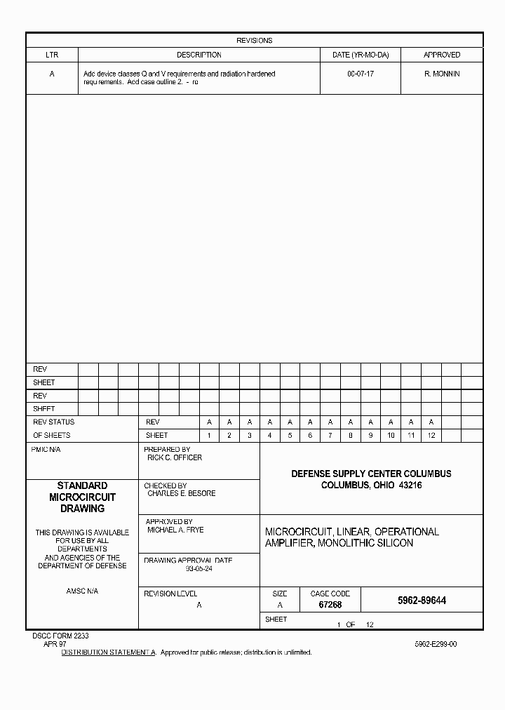 5962-8964401V2A_2245010.PDF Datasheet