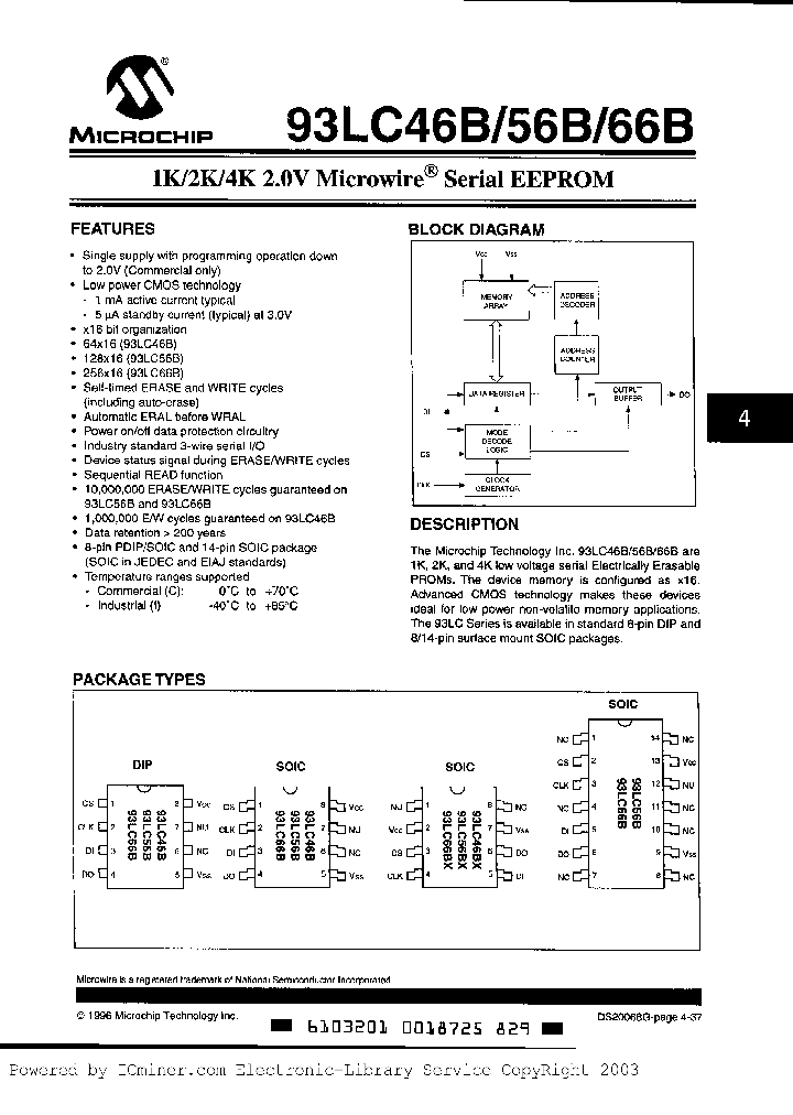 93LC66BSL_2243336.PDF Datasheet