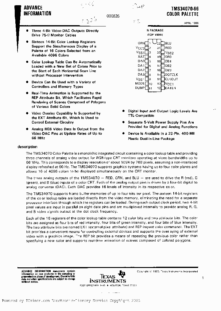 TMS34070NL-66_2243784.PDF Datasheet