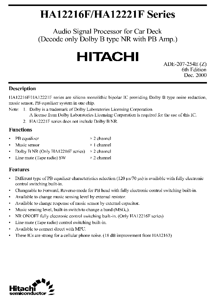 HA12216FHA12221FSERIES_2246752.PDF Datasheet