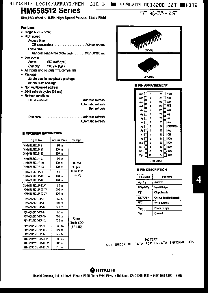 HM658512LP-12L_2247445.PDF Datasheet