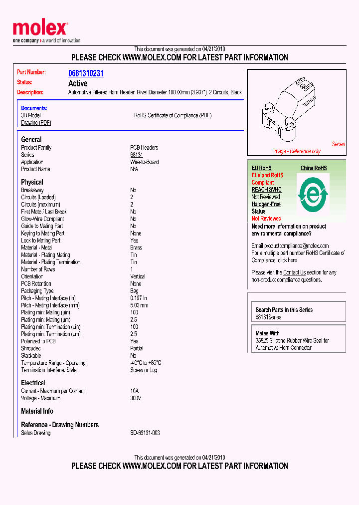 0681310231_2249851.PDF Datasheet