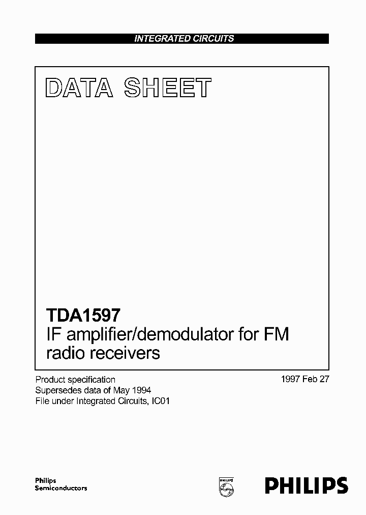 TDA1597_2249879.PDF Datasheet