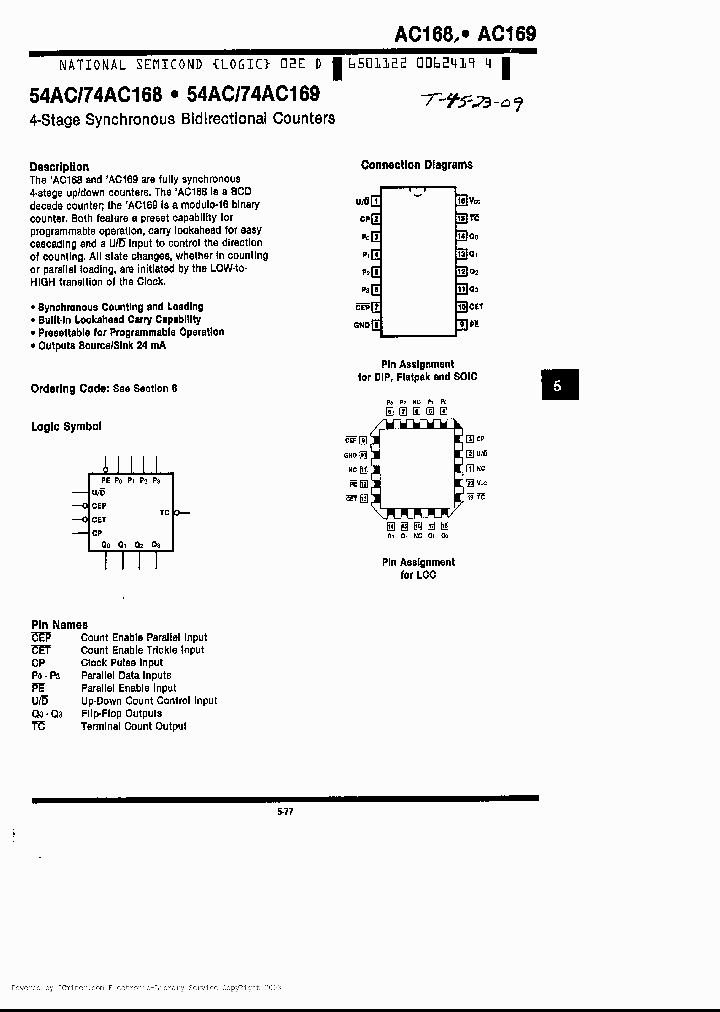 54AC168FM_2249204.PDF Datasheet