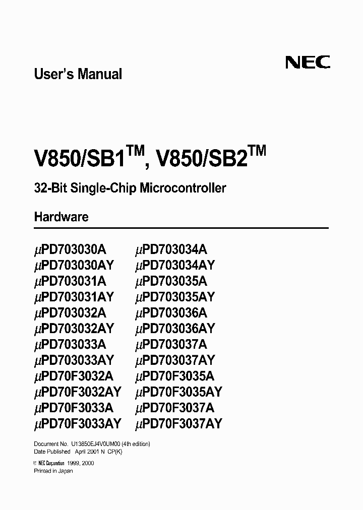 UPD703036AYGF-XXX-3BA_2251342.PDF Datasheet