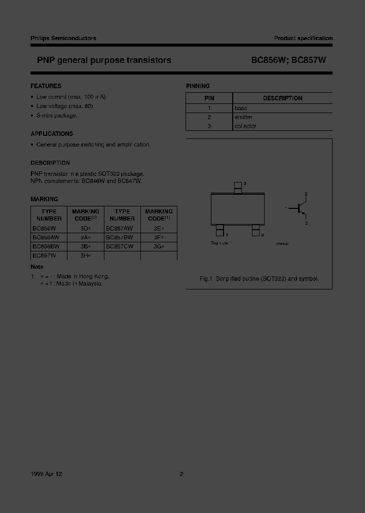 BC856WTR_2250275.PDF Datasheet