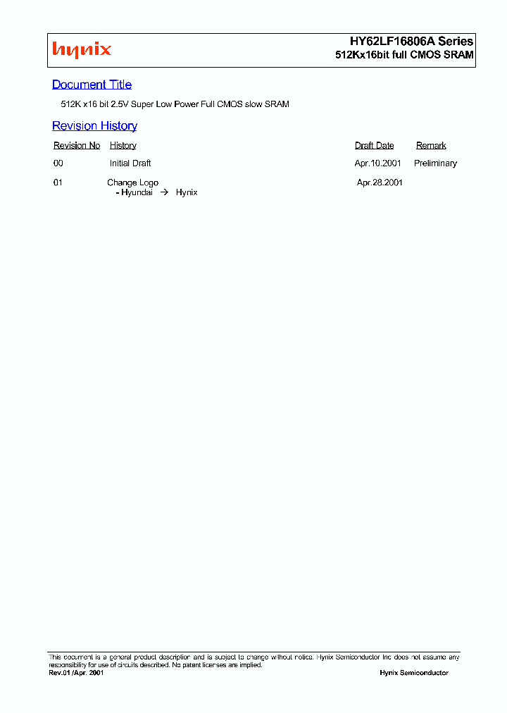 HY62LF16806A-SM70C_2249423.PDF Datasheet