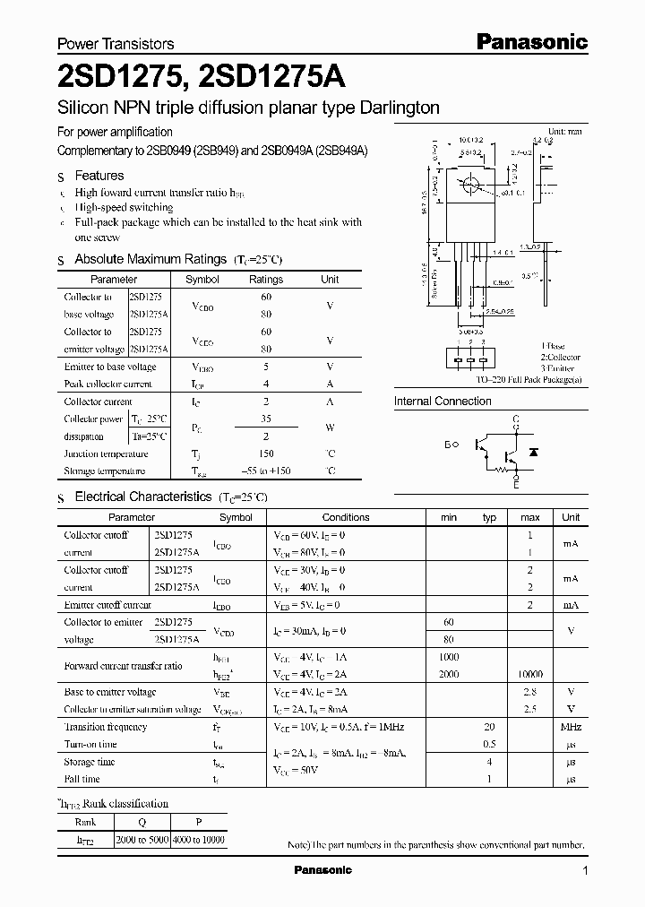 2SD12752SD1275A_2255146.PDF Datasheet