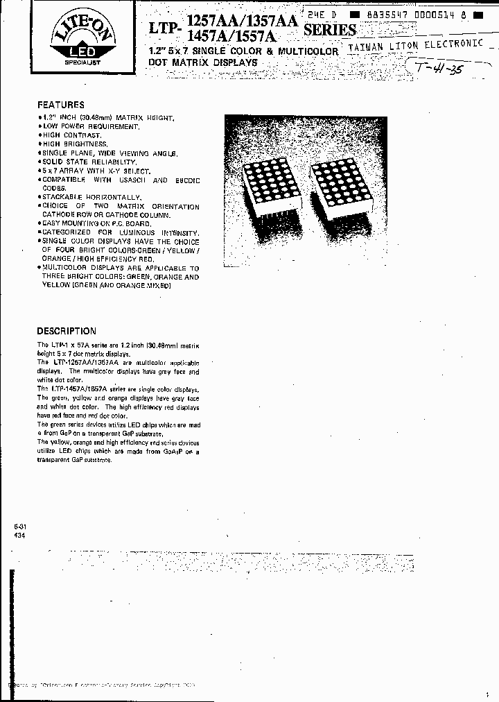 LTP1557AHR_2254768.PDF Datasheet