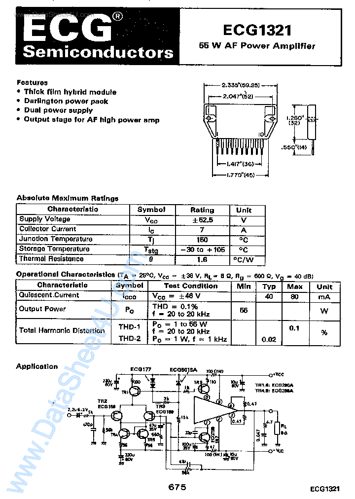 ECG1321_2254917.PDF Datasheet