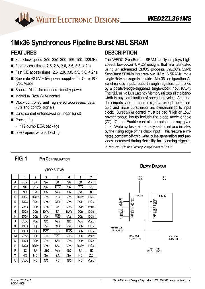 WED2ZL361MS-BC_2256874.PDF Datasheet