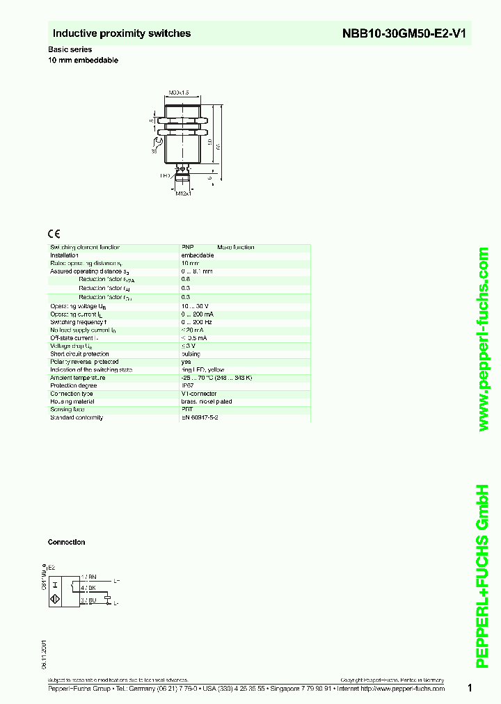 NBB10-30GM50-E2-V1_2257016.PDF Datasheet
