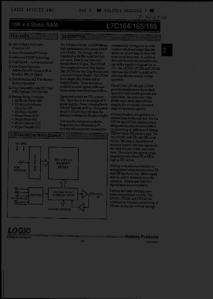 L7C164DMB35_2257084.PDF Datasheet