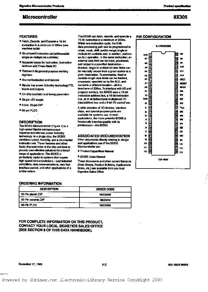 8X305BUA-10_2256490.PDF Datasheet