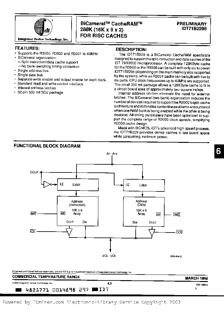 IDT71B229S28Y_2257057.PDF Datasheet
