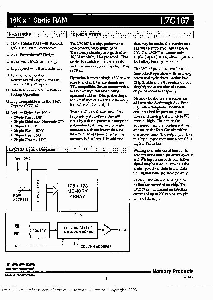 L7C167KMB35_2257088.PDF Datasheet