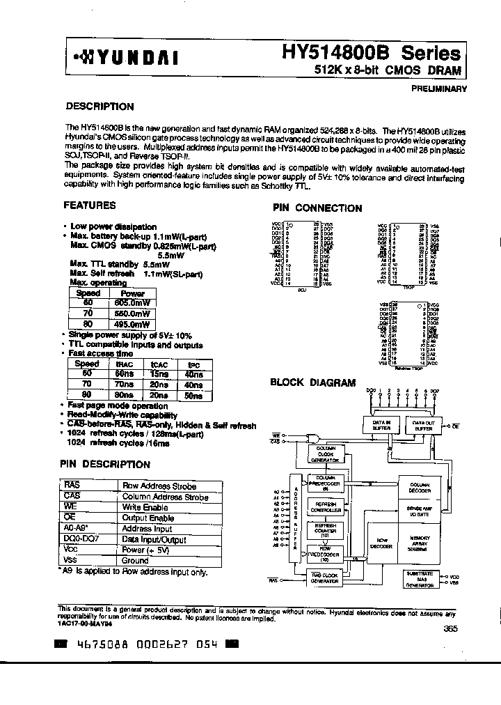 HY514800BLTC-80_2256381.PDF Datasheet